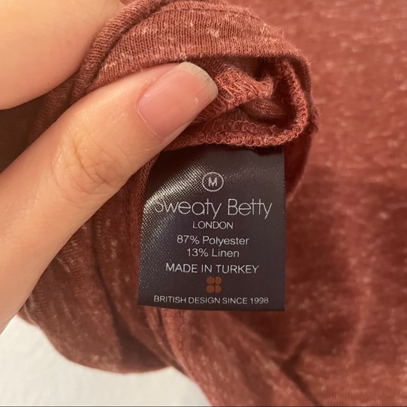 Sweaty Betty Arc Crop Top M - Picture 9 of 9